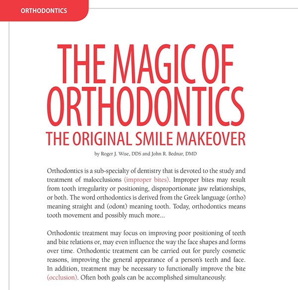 The Magic of Orthodontics